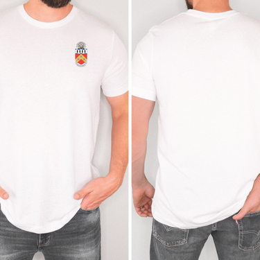 USS Roanoke AOR-7 Command Crest T-Shirt